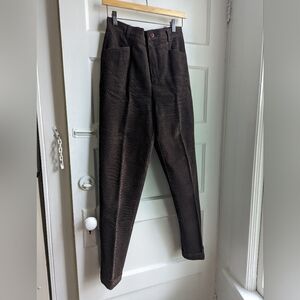 Brown Corduroy Eddie Bauer Trousers